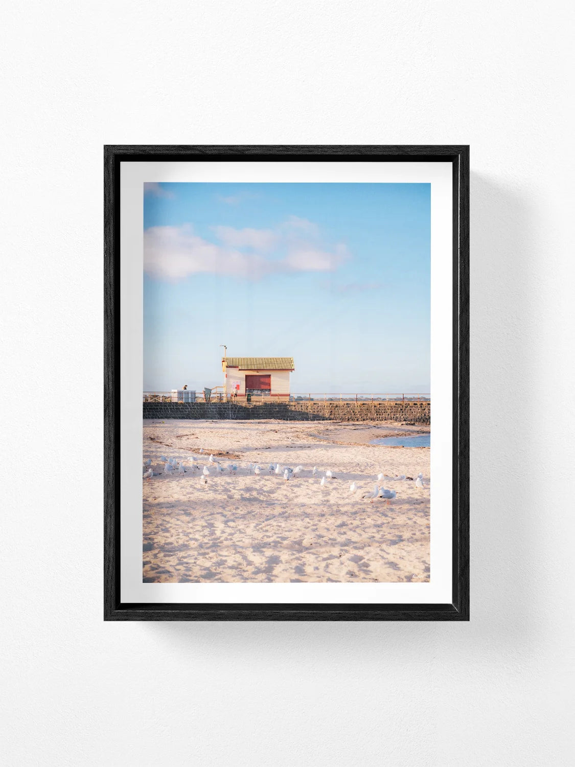 St.Leonard's Pier Kiosk in Fading Light Portrait