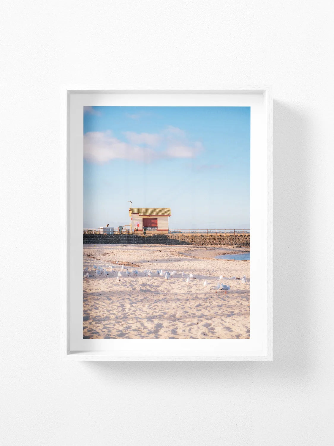 St.Leonard's Pier Kiosk in Fading Light Portrait
