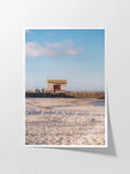St.Leonard's Pier Kiosk in Fading Light Portrait