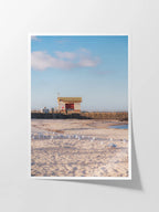 St.Leonard's Pier Kiosk in Fading Light Portrait
