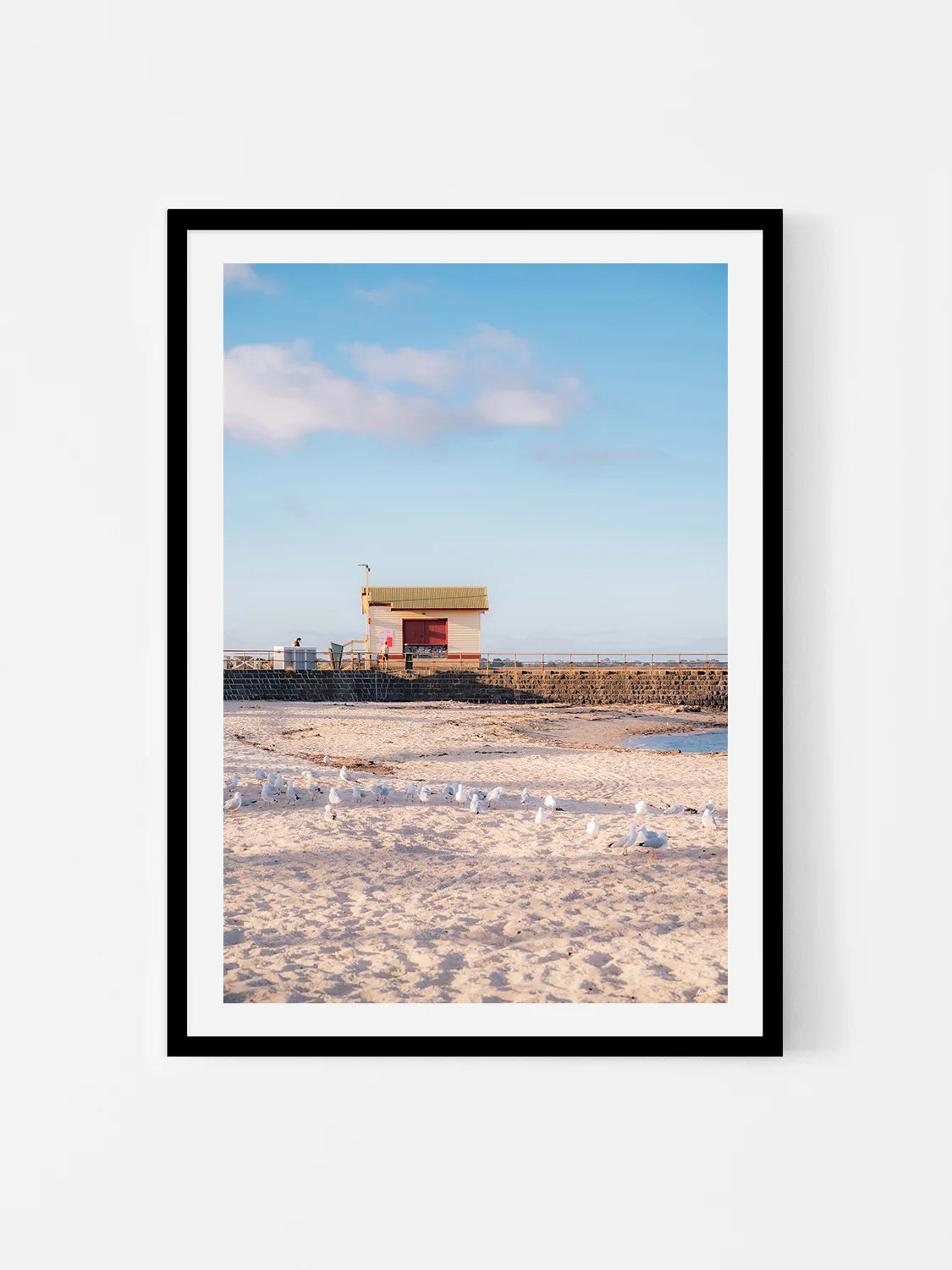 St.Leonard's Pier Kiosk in Fading Light Portrait