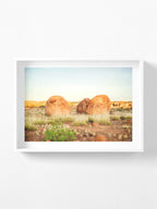 Sunrise over Karlu Karlu Devils Marbles