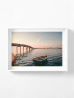 Swan Island Bridge Queenscliff at Sunset