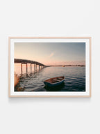 Swan Island Bridge Queenscliff at Sunset
