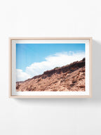 Thirteenth Beach Cliffs, Rocks and Clouds Landscape