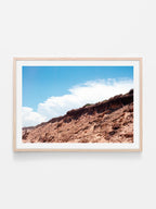 Thirteenth Beach Cliffs, Rocks and Clouds Landscape