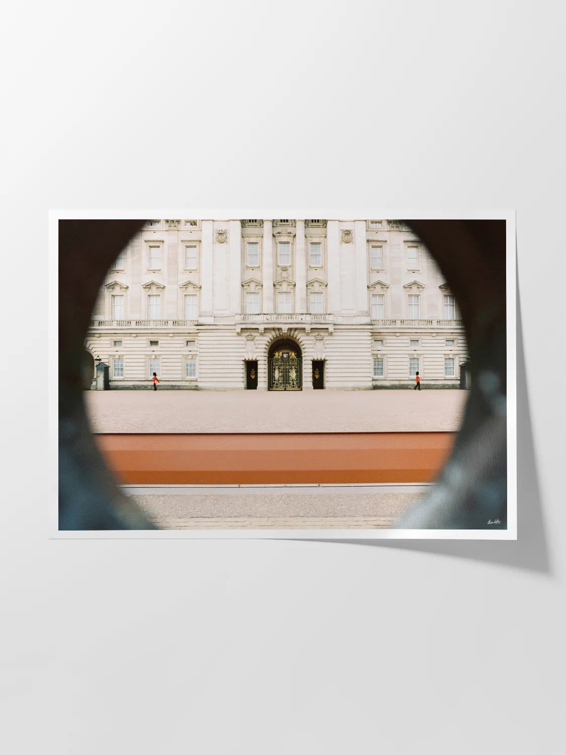 Through Buckingham Palace Gates, London