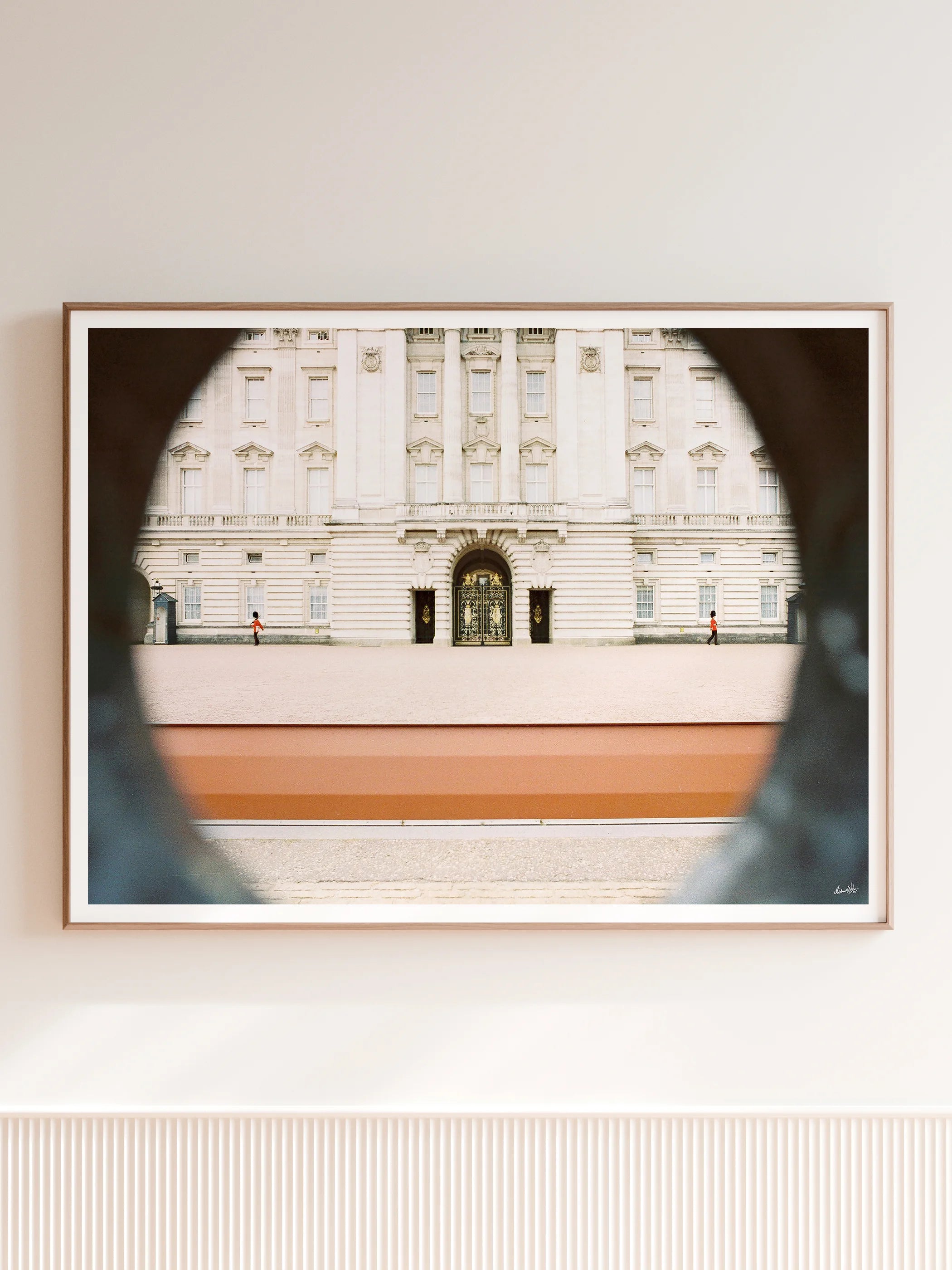 Through Buckingham Palace Gates, London