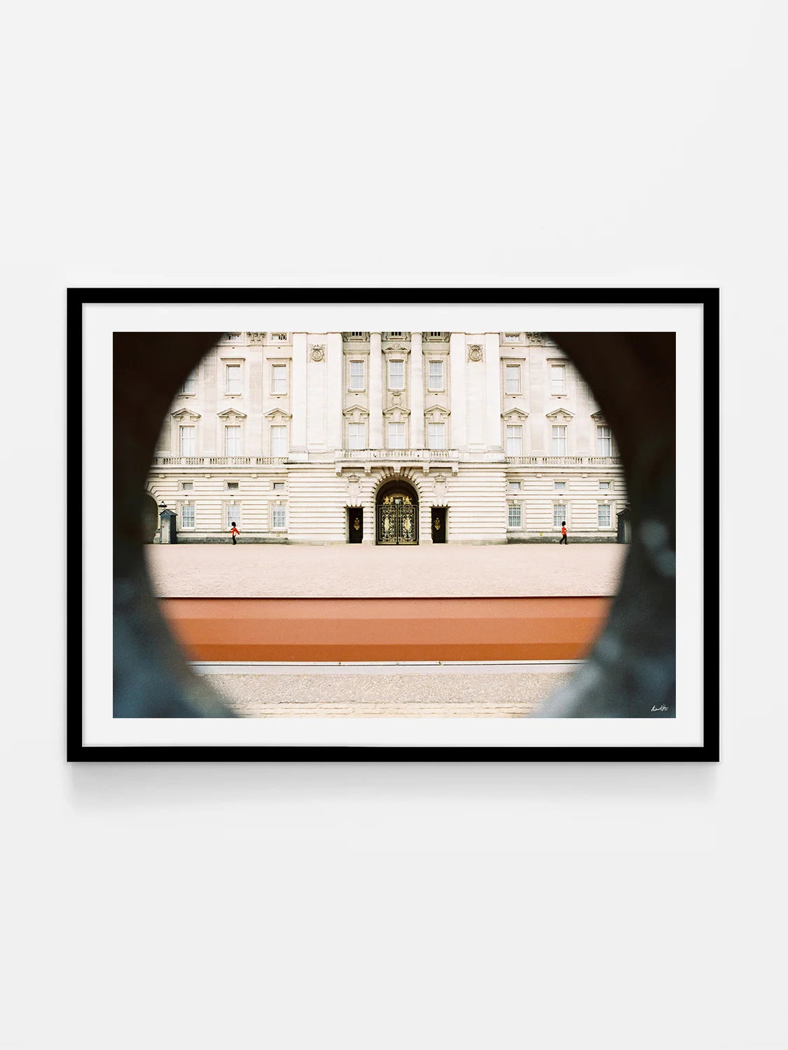 Through Buckingham Palace Gates, London