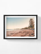 Torquay Front Beach and Esplanade at Sunset