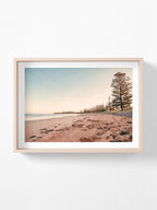 Torquay Front Beach and Esplanade at Sunset