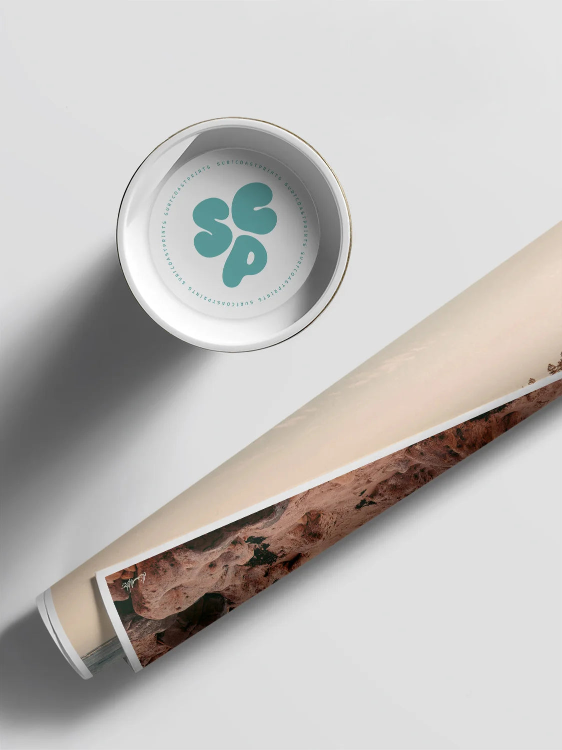 Torquay Front Beach and Esplanade at Sunset