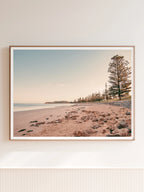 Torquay Front Beach and Esplanade at Sunset