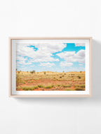 Uluru Approach Spinifex, Sand and Sky