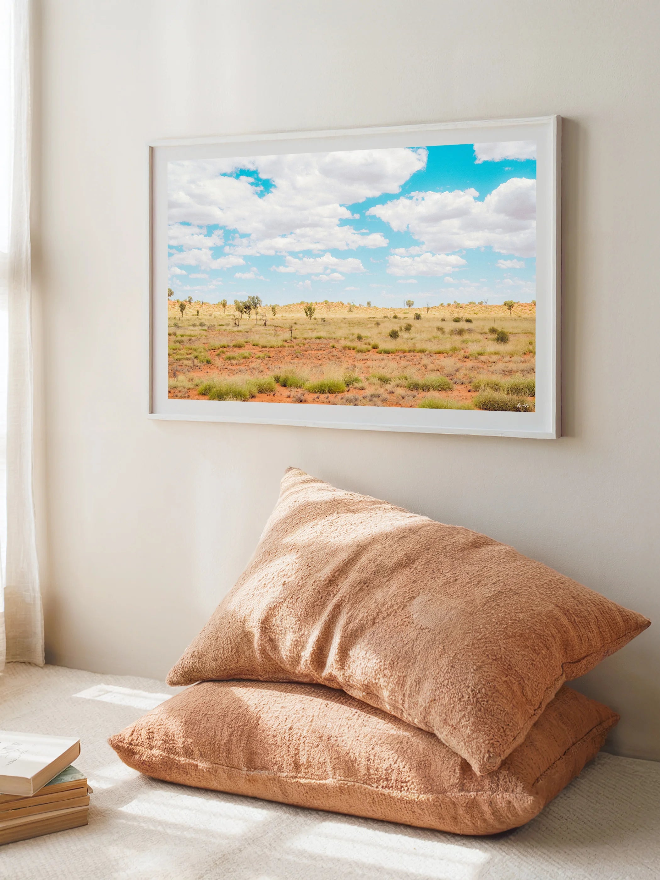 Uluru Approach Spinifex, Sand and Sky
