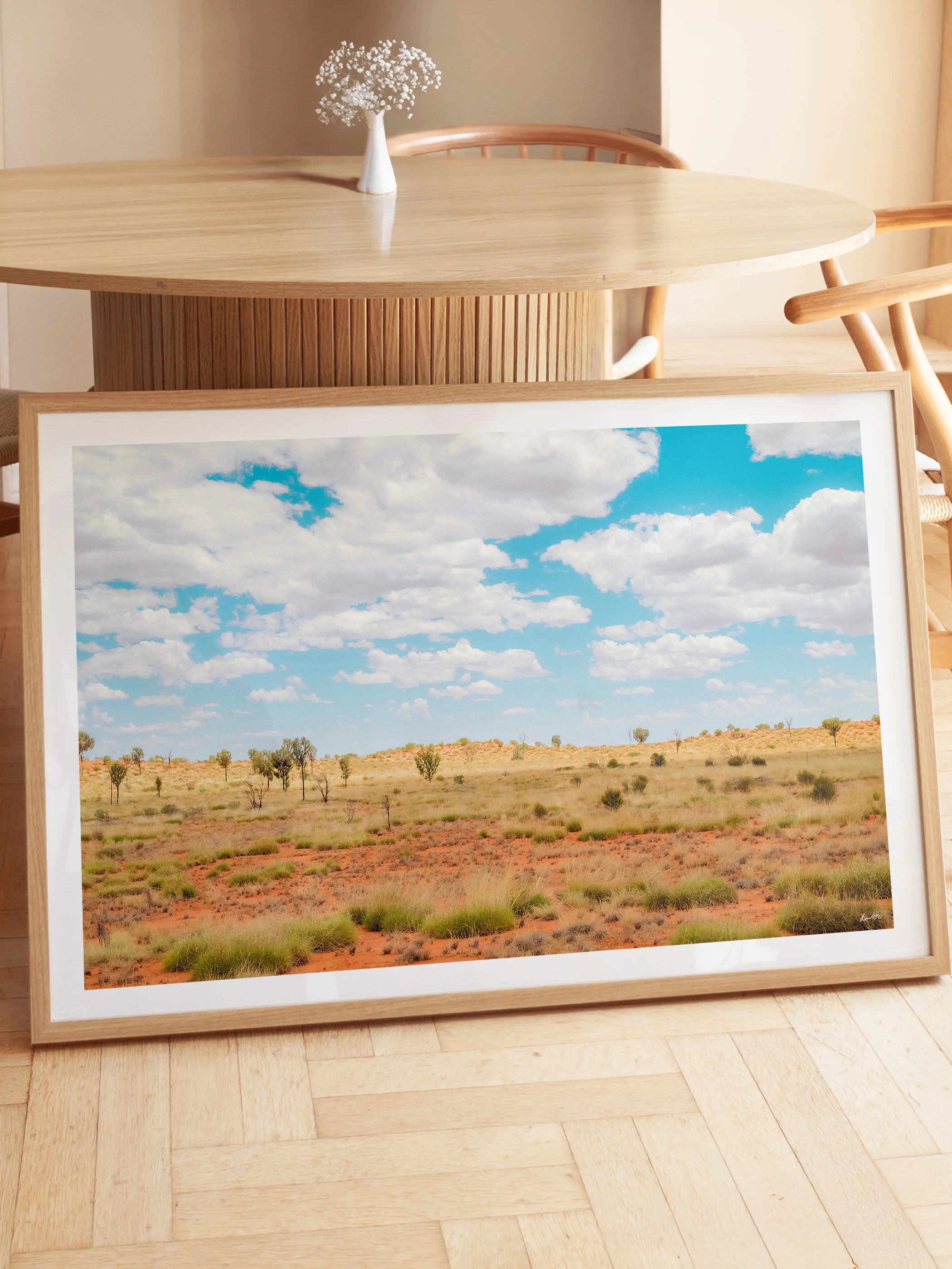 Uluru Approach Spinifex, Sand and Sky