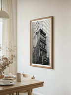 Uptown New York Building in Vines