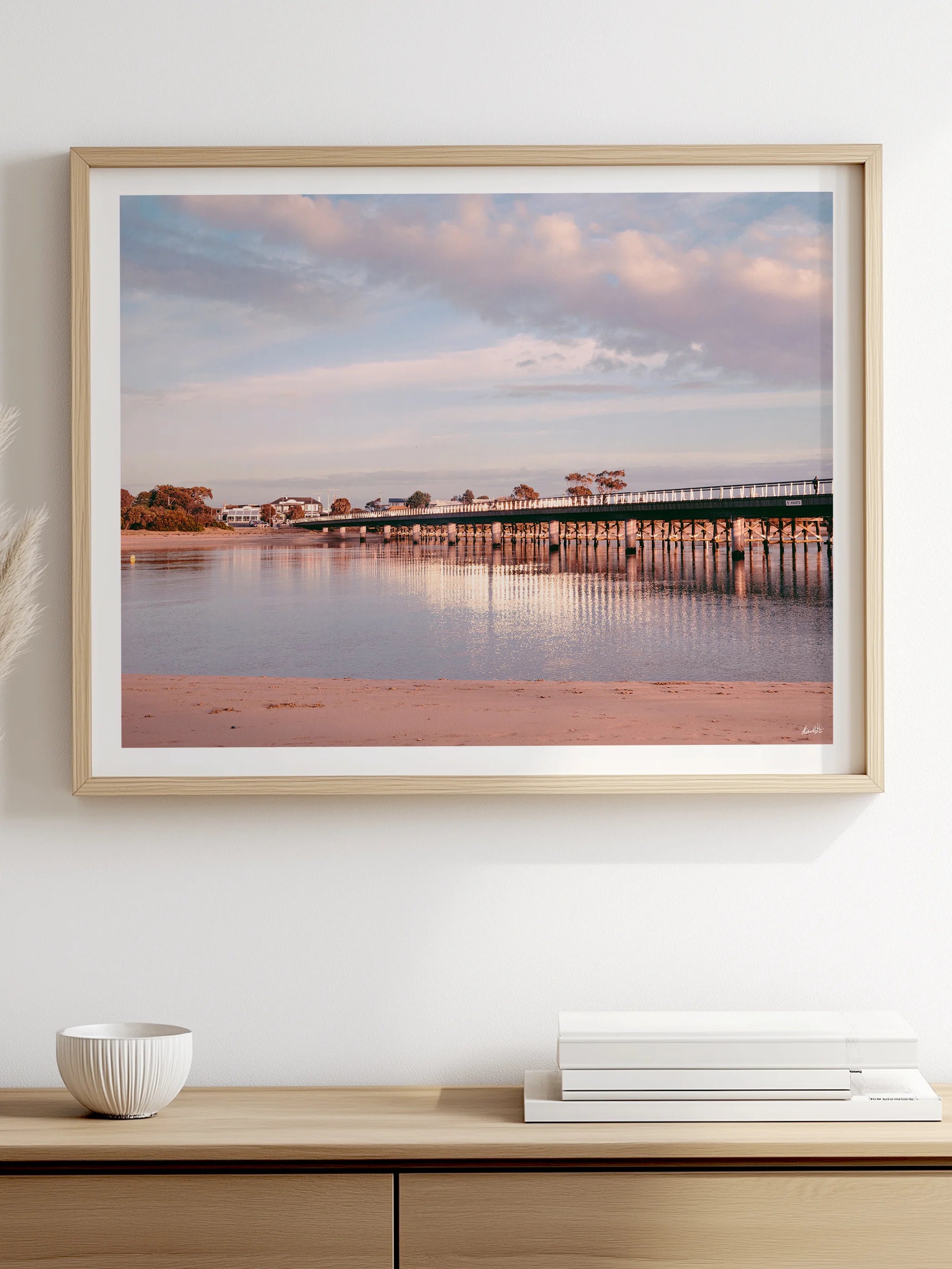 Winter Sunrise at Barwon Heads Bridge