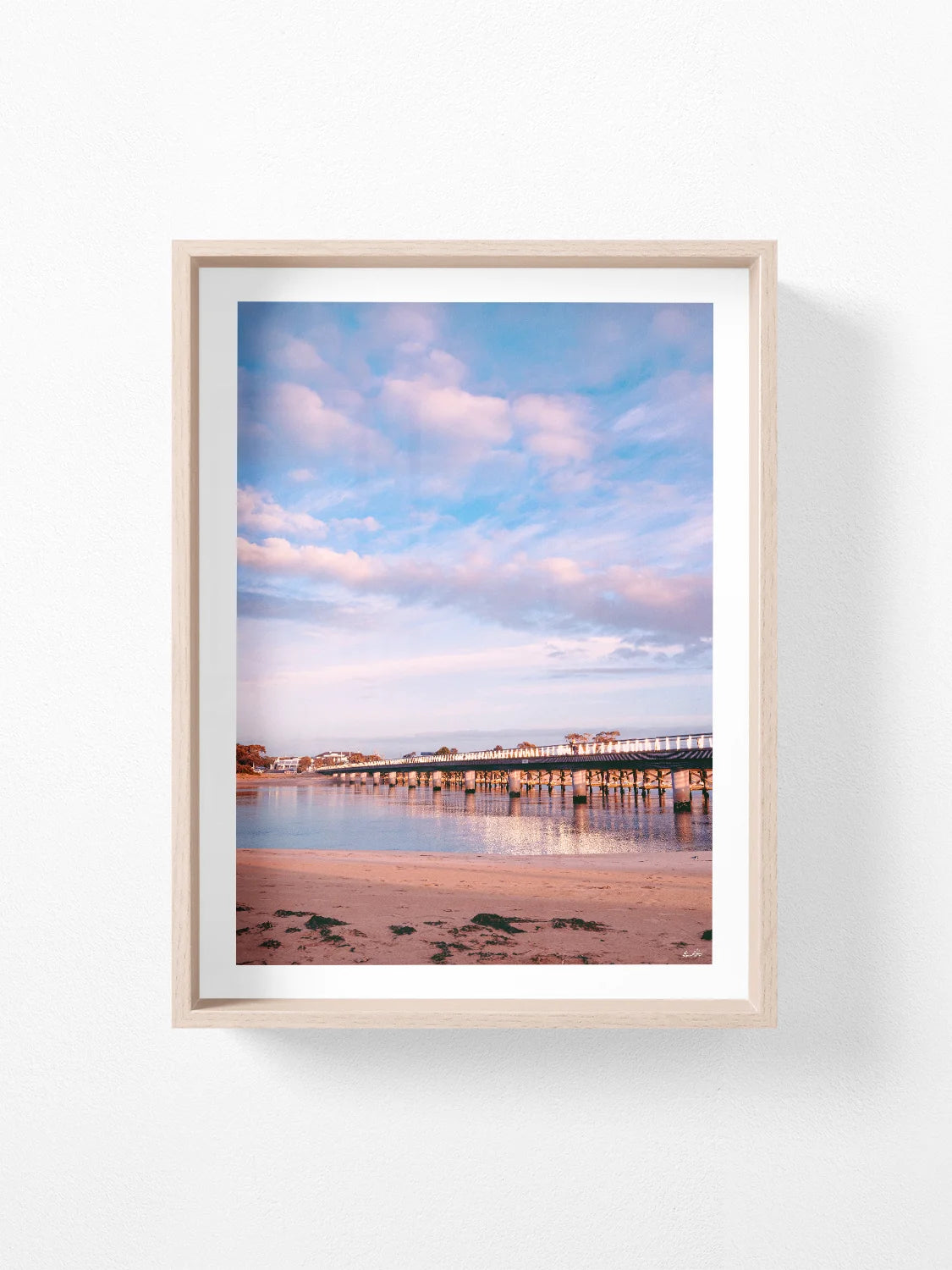 Winter Sunrise at Barwon Heads Bridge Portrait
