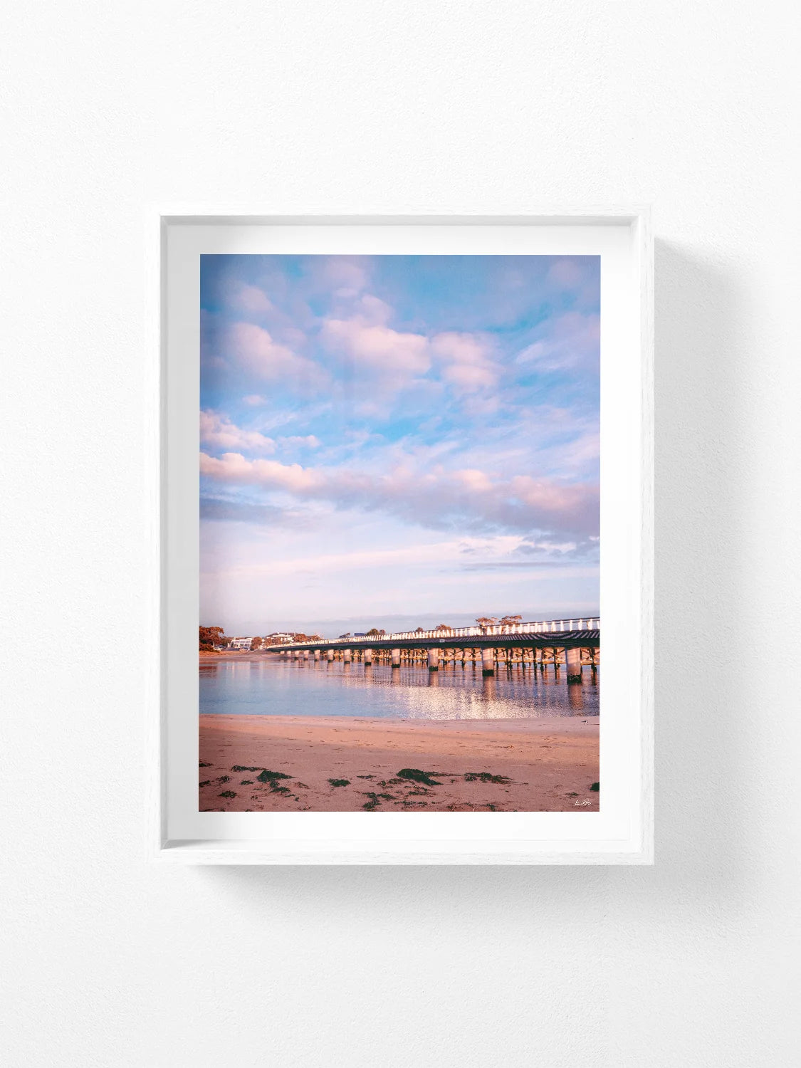 Winter Sunrise at Barwon Heads Bridge Portrait