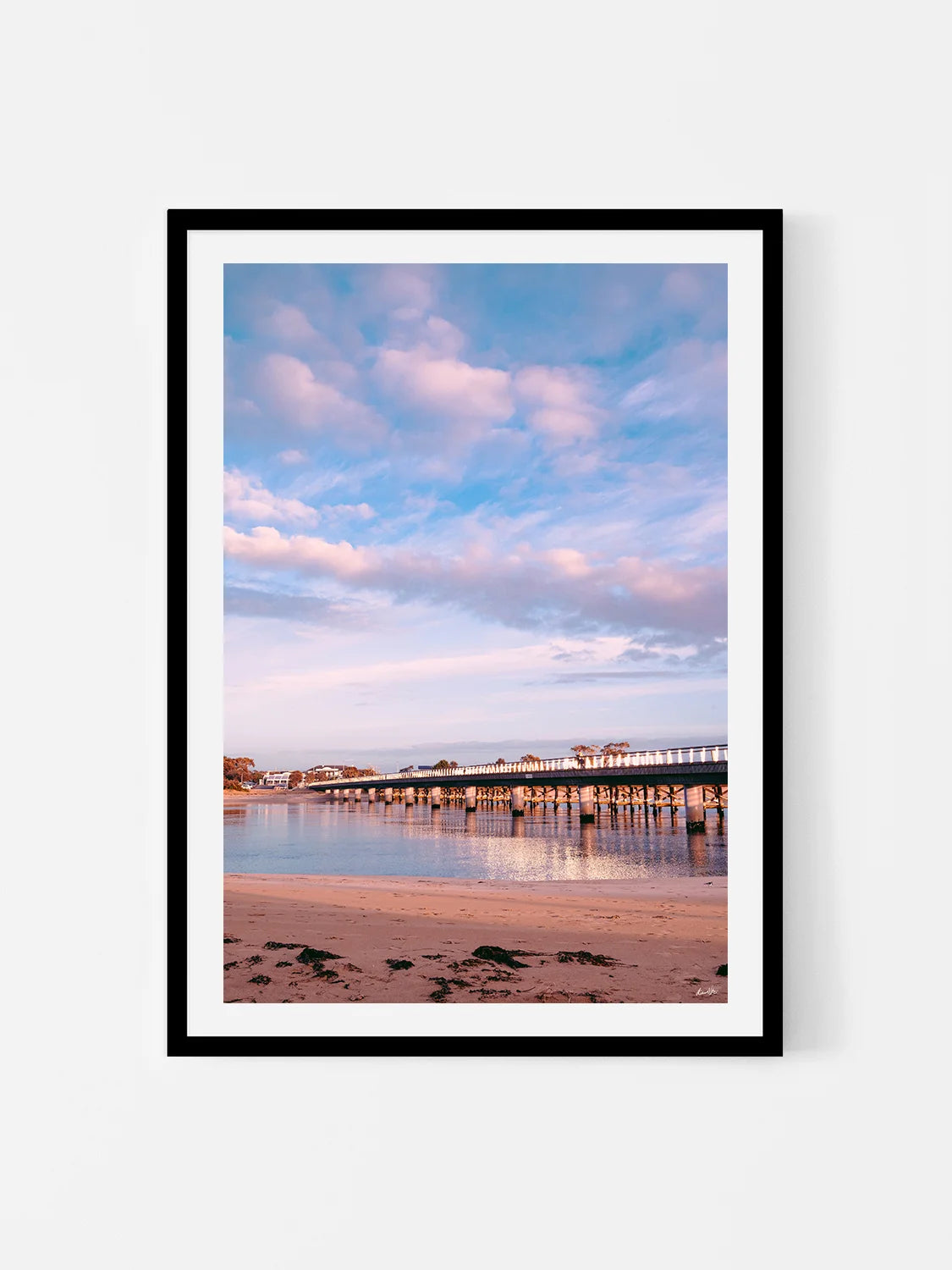Winter Sunrise at Barwon Heads Bridge Portrait