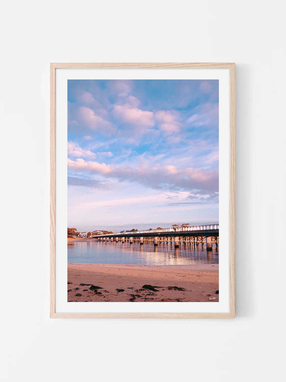 Winter Sunrise at Barwon Heads Bridge Portrait