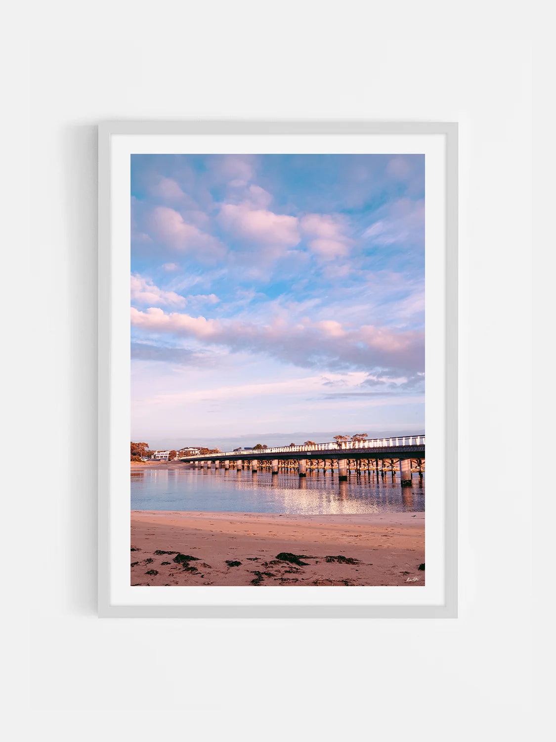Winter Sunrise at Barwon Heads Bridge Portrait