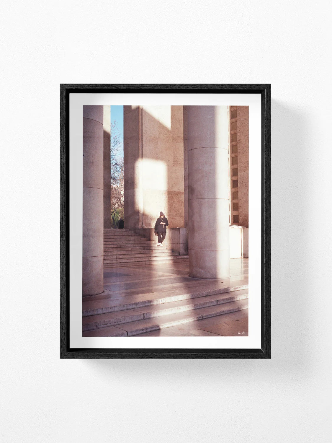 Woman in Morning Sun, Palais de Tokyo Paris