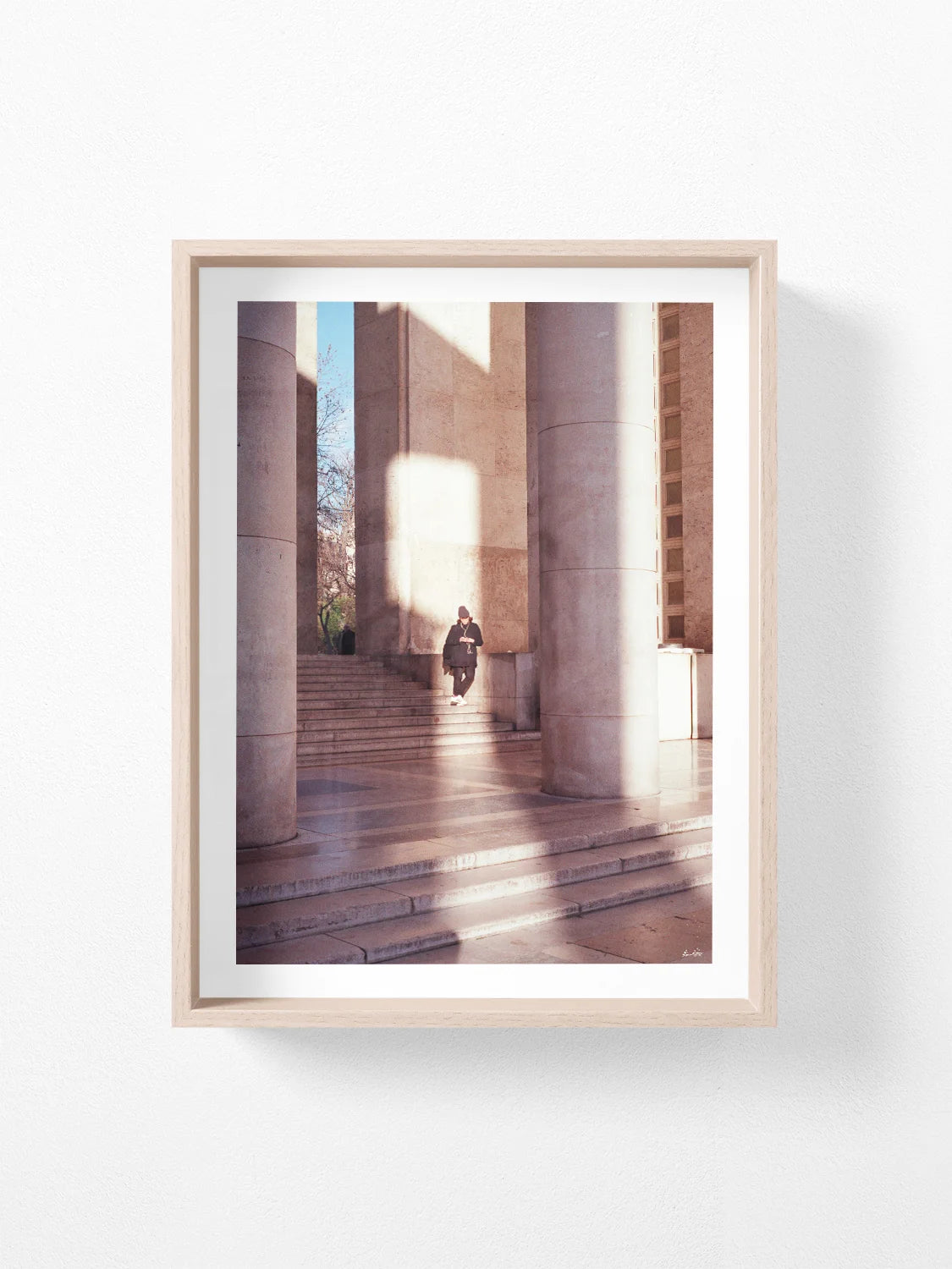 Woman in Morning Sun, Palais de Tokyo Paris
