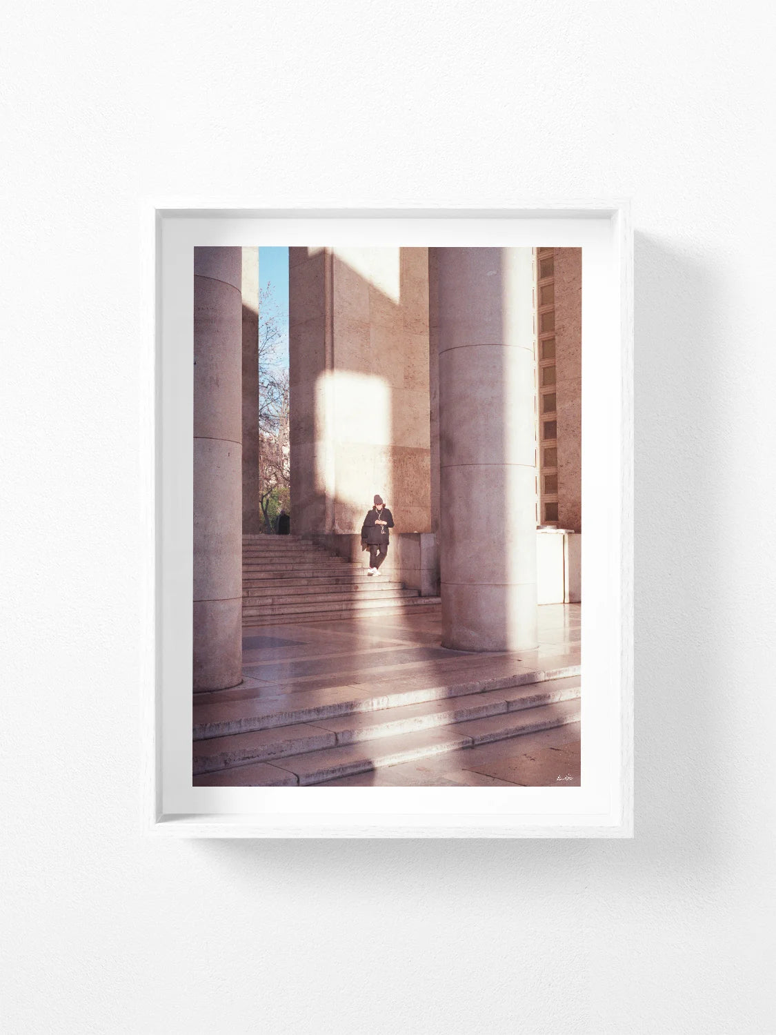 Woman in Morning Sun, Palais de Tokyo Paris