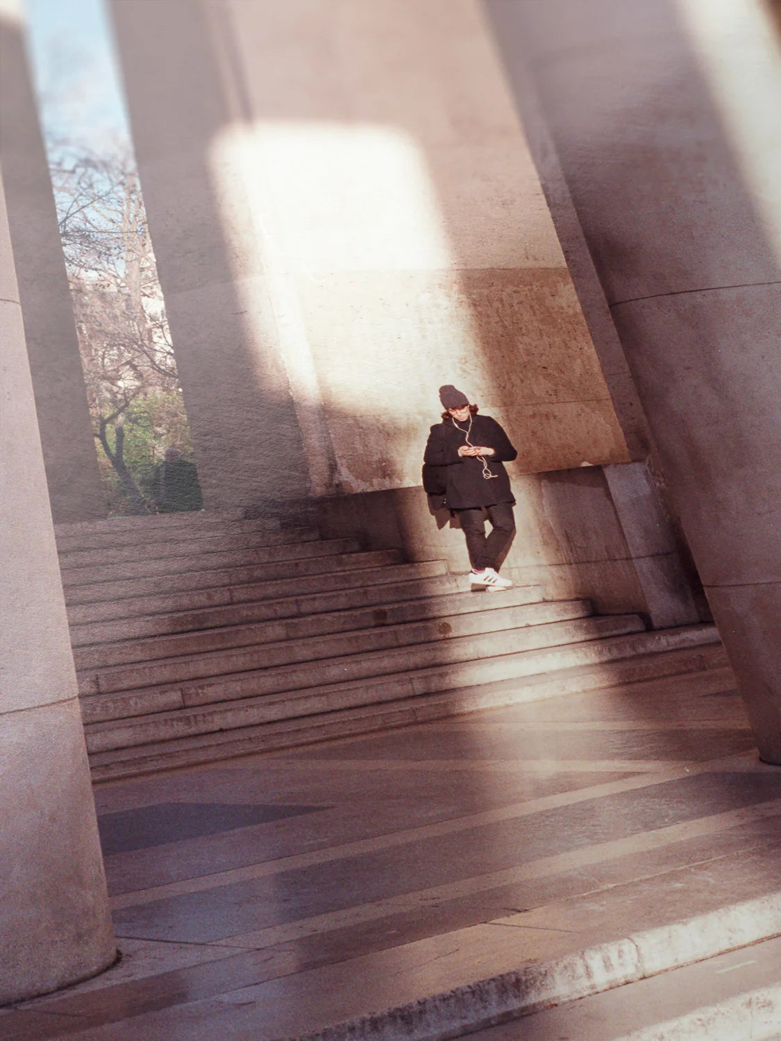 Woman in Morning Sun, Palais de Tokyo Paris
