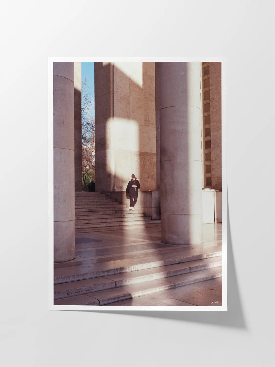Woman in Morning Sun, Palais de Tokyo Paris