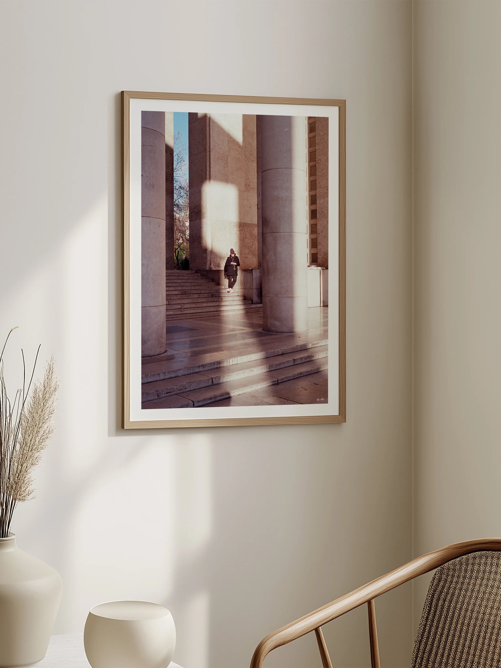 Woman in Morning Sun, Palais de Tokyo Paris