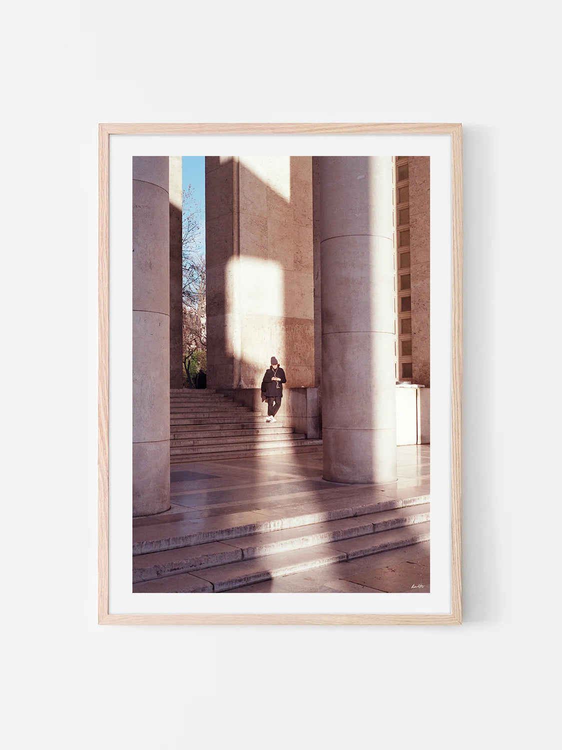 Woman in Morning Sun, Palais de Tokyo Paris