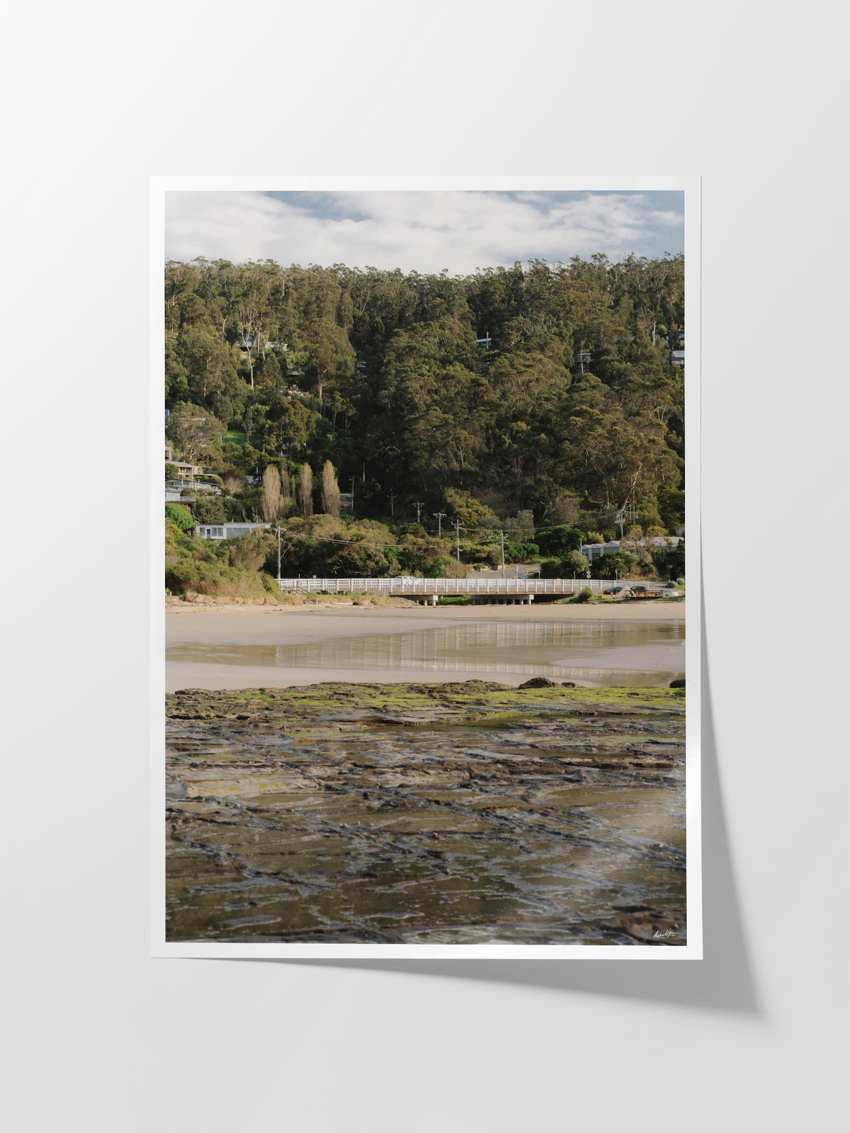 Wye River Bridge in Spring Sun