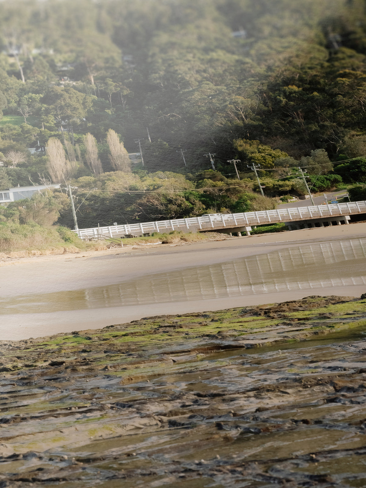 Wye River Bridge in Spring Sun