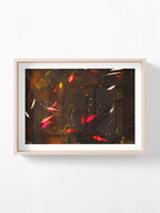 Yves Saint Laurent Koi Pond Marrakech - Framed Box Art Print