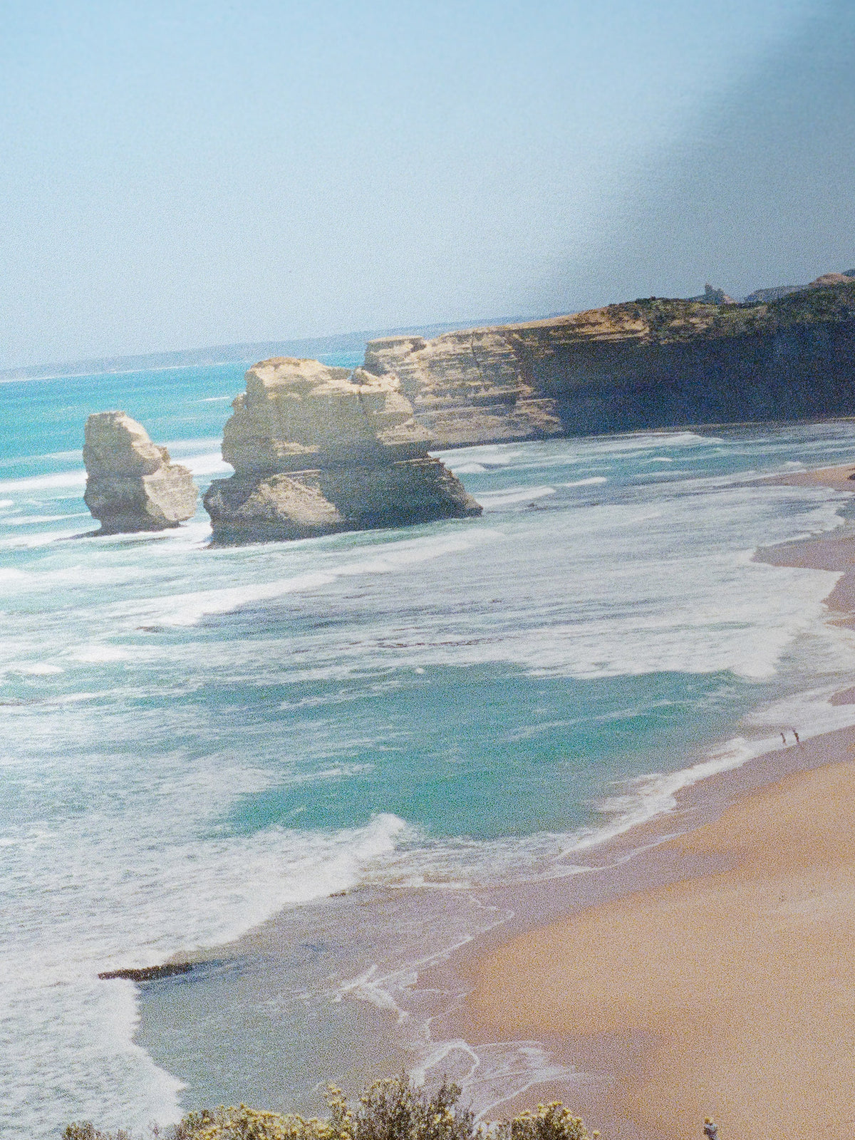 Close-up detail of the Twelve Apostles Great Ocean Road Landscape giclée print on archival Smooth Pearl photo paper